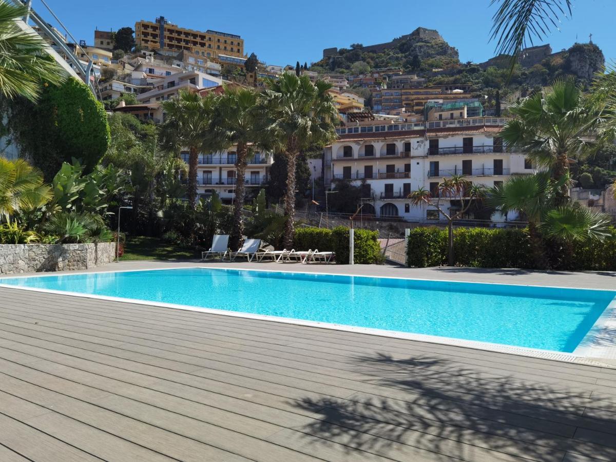 Taormina Lukos House In Center With Pool By Taormina Holidays Exterior foto